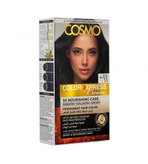 Cosmo Permanent Hair Color Natural 1.1 Blue Black